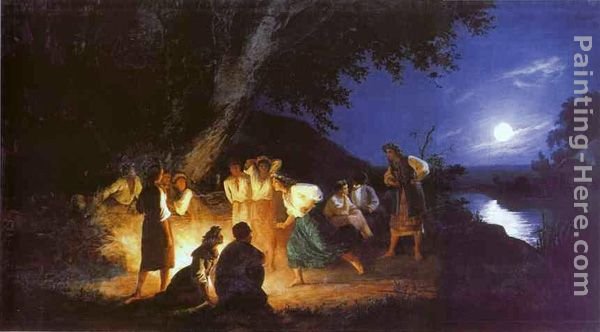 Henryk Hector Siemiradzki Night on the Eve of Ivan Kupala